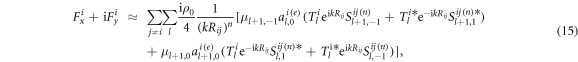 Equation (15)