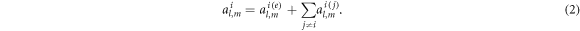 Equation (2)
