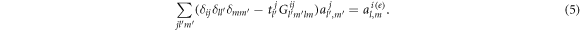 Equation (5)