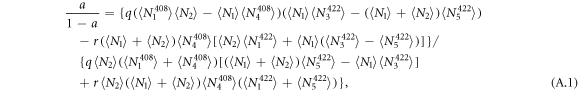 Equation (A.1)