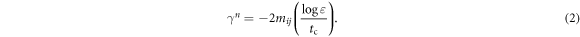 Equation (2)