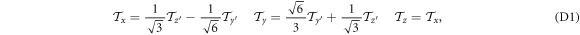 Equation (D1)