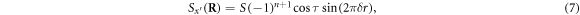 Equation (7)