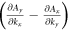 $\left(\tfrac{\partial {A}_{y}}{\partial {k}_{x}}-\tfrac{\partial {A}_{x}}{\partial {k}_{y}}\right)$