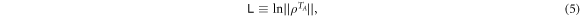 Equation (5)