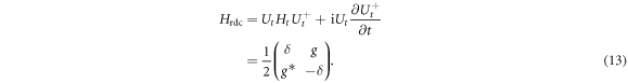 Equation (13)