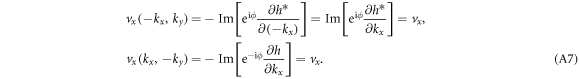 Equation (A7)