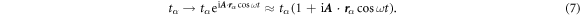 Equation (7)