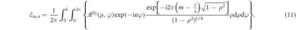 Equation (11)