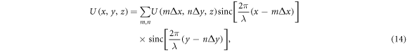 Equation (14)