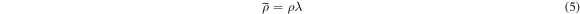 Equation (5)
