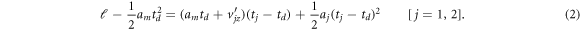 Equation (2)