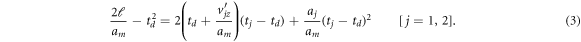 Equation (3)