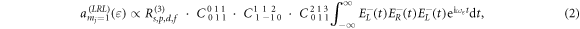 Equation (2)