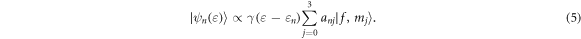 Equation (5)