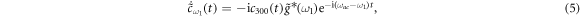 Equation (5)