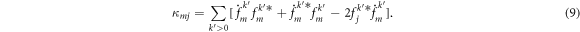 Equation (9)