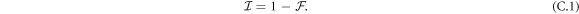 Equation (C.1)
