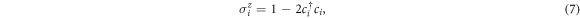 Equation (7)