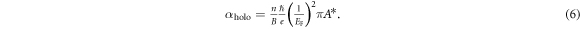 Equation (6)