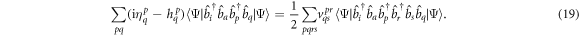 Equation (19)