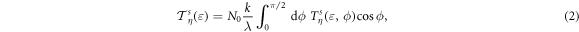 Equation (2)