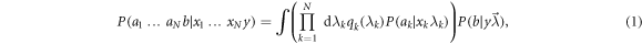 Equation (1)