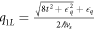 ${q}_{1L}=\tfrac{\sqrt{8{t}^{2}+{\epsilon }_{q}^{2}}+{\epsilon }_{q}}{2{\hslash }{v}_{s}}$