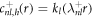 ${c}_{{nl},h}^{+}(r)={k}_{l}({\lambda }_{{nl}}^{+}r)$