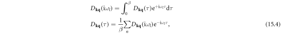 Equation (15.4)