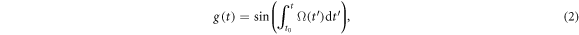 Equation (2)