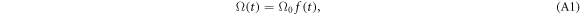 Equation (A1)