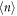 $\langle n\rangle $