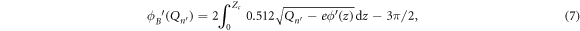 Equation (7)