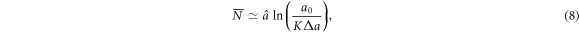Equation (8)