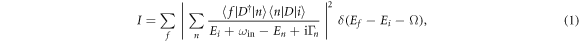 Equation (1)
