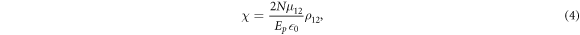 Equation (4)