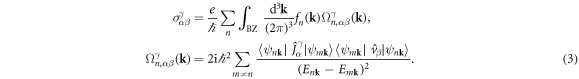 Equation (3)