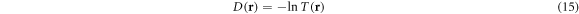 Equation (15)