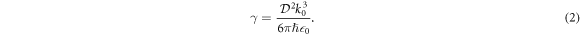 Equation (2)