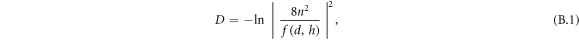 Equation (B.1)