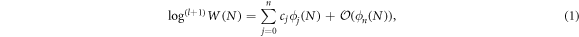 Equation (1)