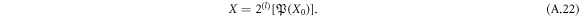 Equation (A.22)