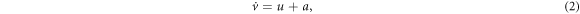 Equation (2)