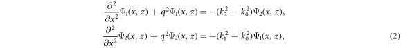 Equation (2)