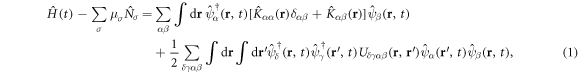 Equation (1)