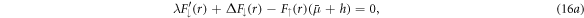 Equation (16a)