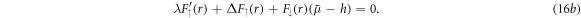 Equation (16b)
