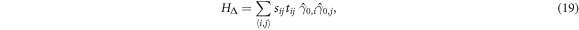 Equation (19)