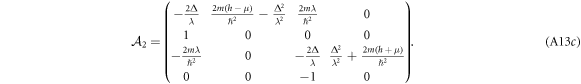 Equation (A13c)